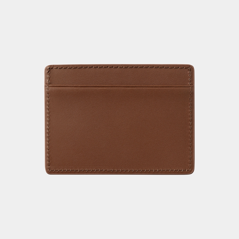 Brown Men Carhartt Vegas Cardholder Wallets | BFG-791046