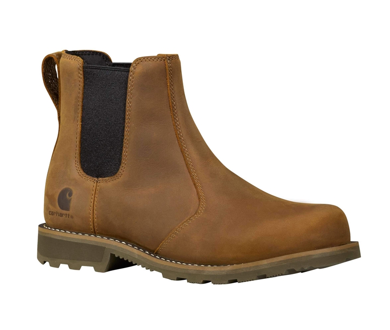 Brown Women Carhartt Frontier Water Resistant Chelsea Boots | XJC-197586