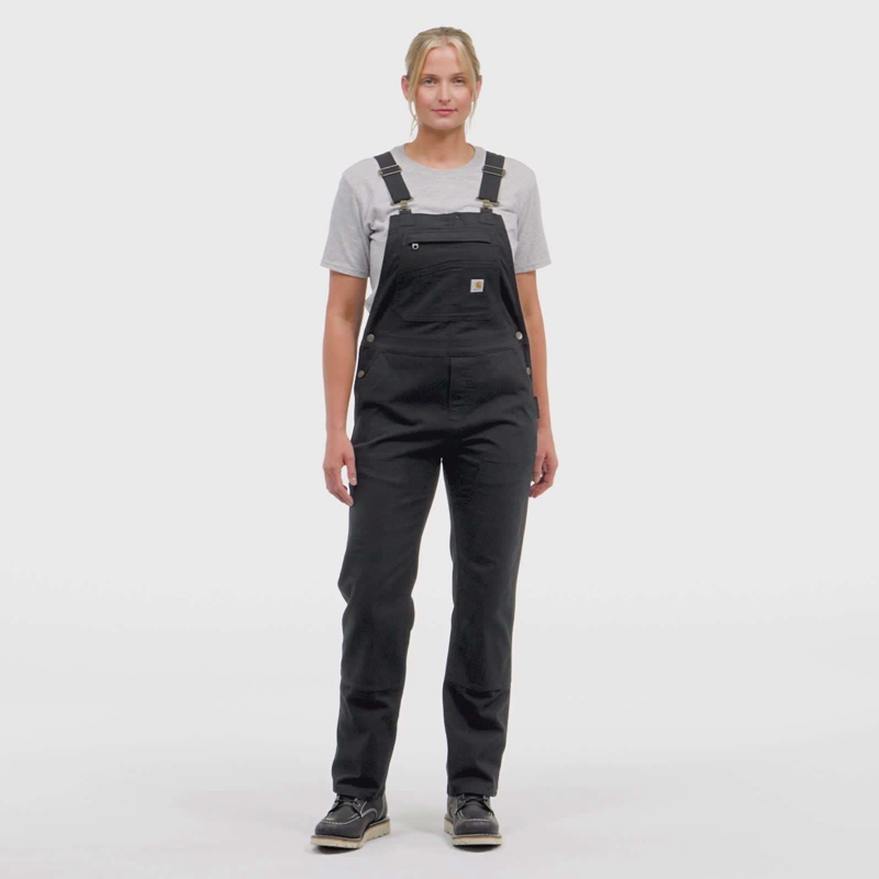 Brown Women Carhartt Overalls | EUO-085763