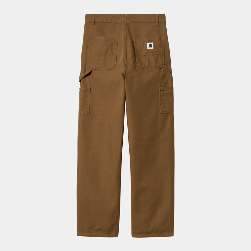 Brown Women Carhartt Pierce Straight Pants | BJP-384629