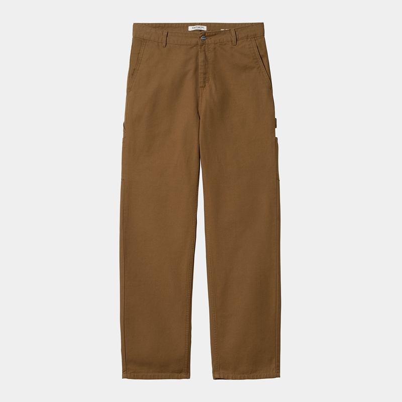 Brown Women Carhartt Pierce Straight Pants | BJP-384629