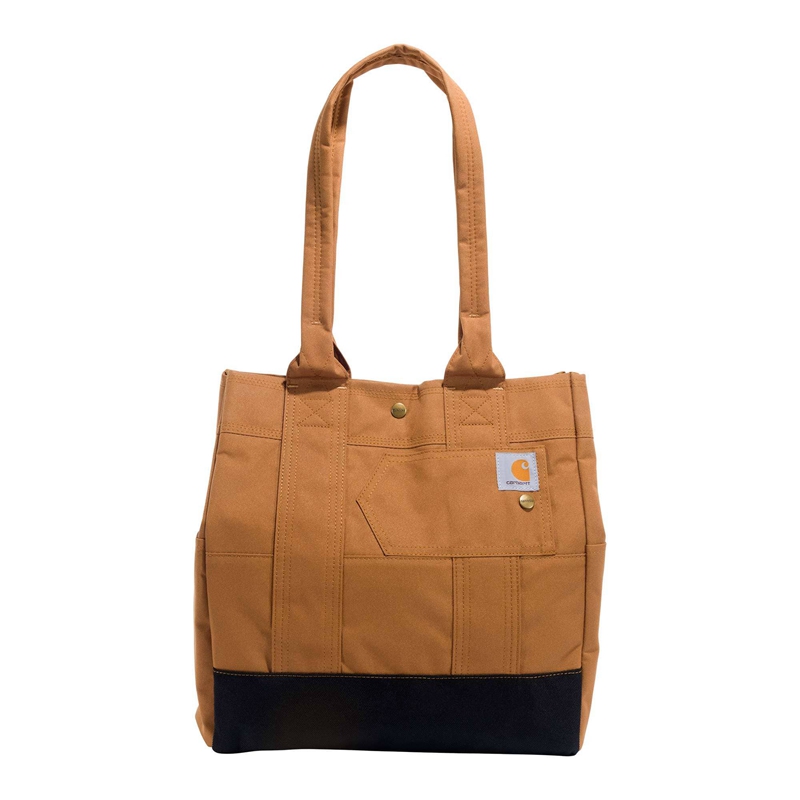 Brown Women Carhartt Vertical Snap Tote Bags | HNU-429587