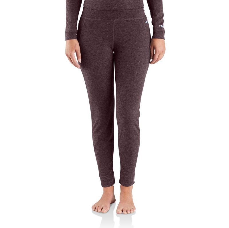 Burgundy Women Carhartt Base Layer Thermals Leggings | TSW-954028