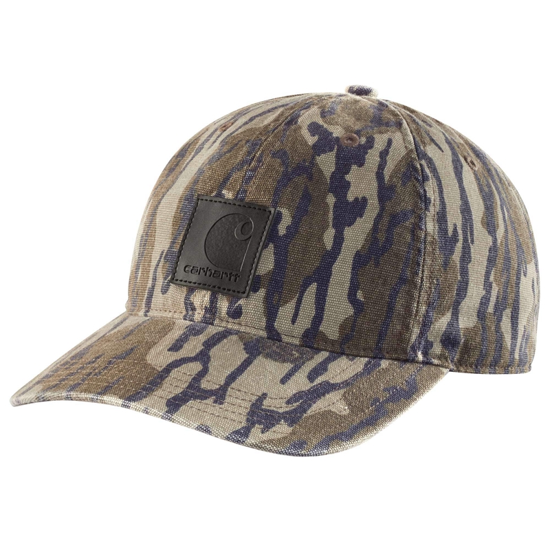 Camo Men Carhartt Canvas Camo Hats | TFD-874563