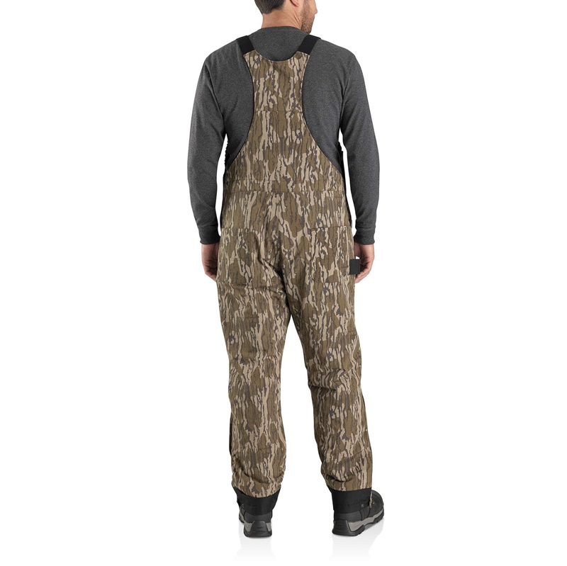 Camo Men Carhartt Super Dux™ Relaxed Fit Insulated Camo Bib Overalls | VLP-089326