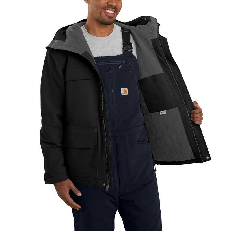 Coffee Men Carhartt Super Dux™ Relaxed Fit Insulated Traditional Coats | ZGE-935416