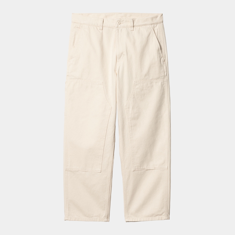 Cream Men Carhartt Midland Double Knee Pants | OWY-397485