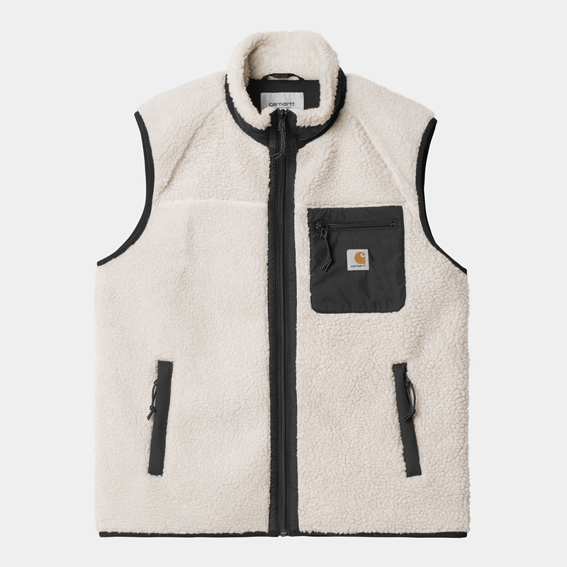 Cream Men Carhartt Prentis Liner Vest | AEM-598203