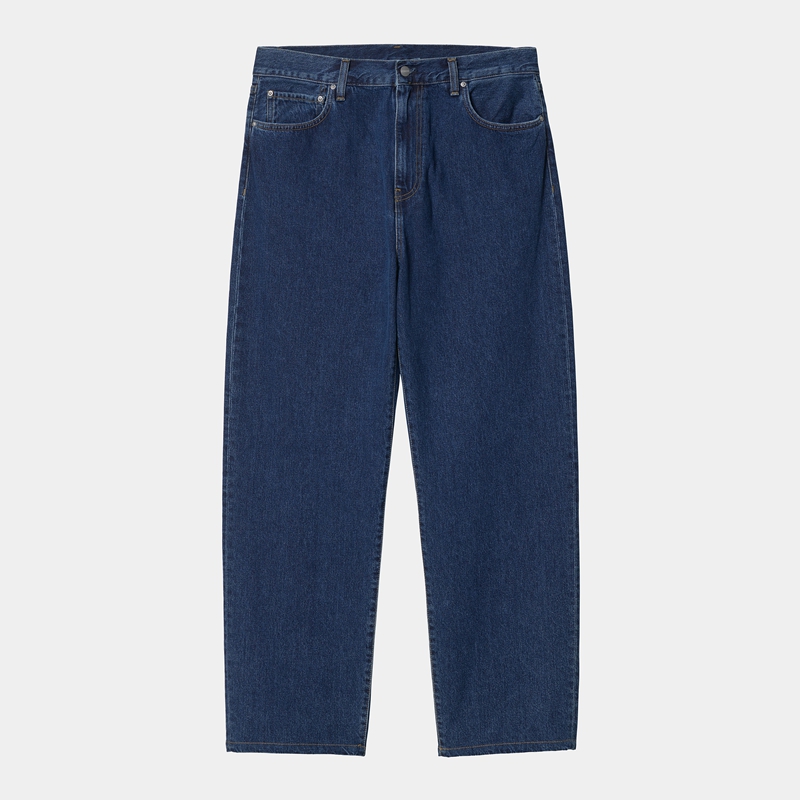 Dark Blue Men Carhartt Landon Pants | SYV-391865