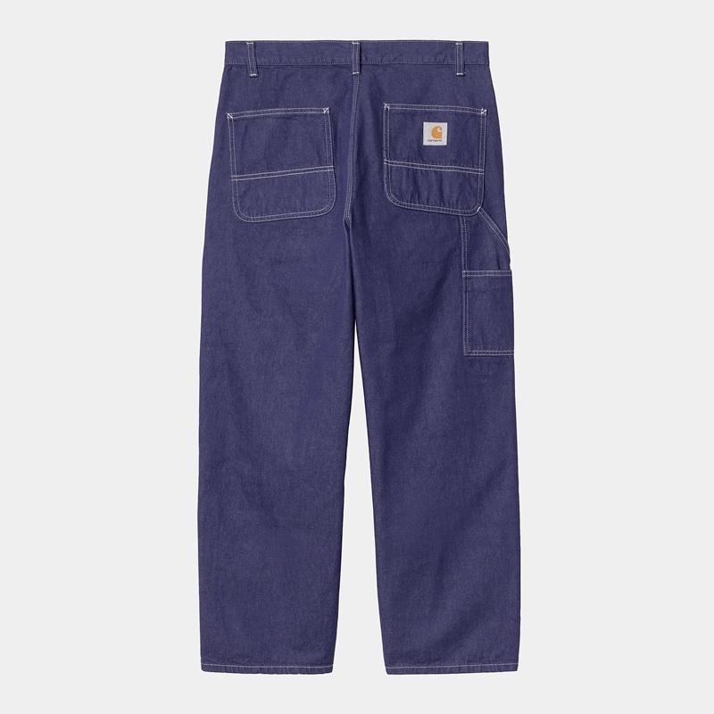 Dark Blue Men Carhartt Midland Double Knee Pants | ZQR-674539