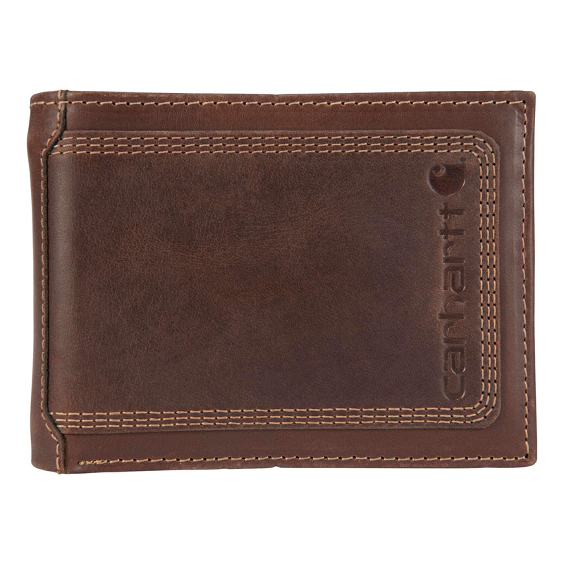 Dark Brown Men Carhartt Detroit Passcase Wallets | TIF-504931