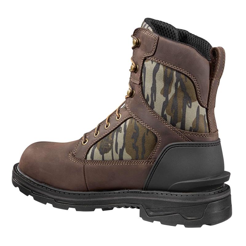 Dark Brown Men Carhartt Ironwood Camo 8