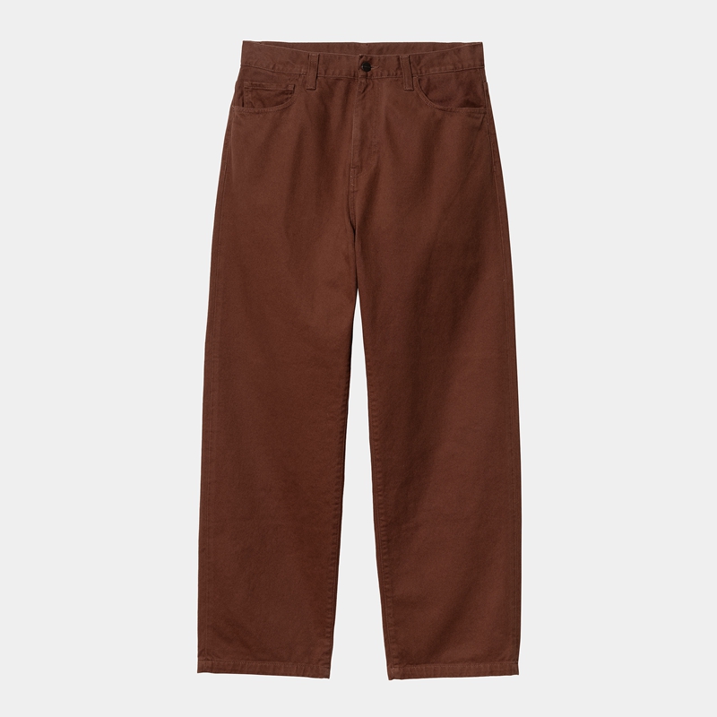 Dark Brown Men Carhartt Landon Pants | XQA-690541