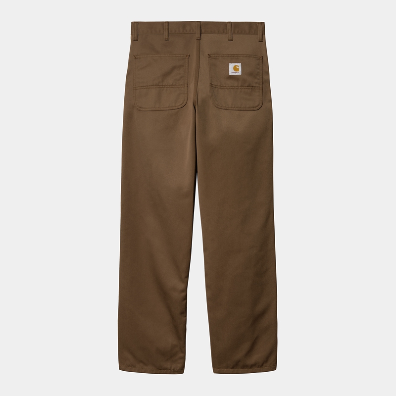 Dark Brown Men Carhartt Simple Pants | LCR-235791