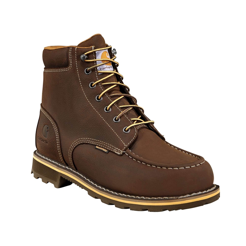 Dark Brown Men Carhartt Traditional Welt Waterproof 6\