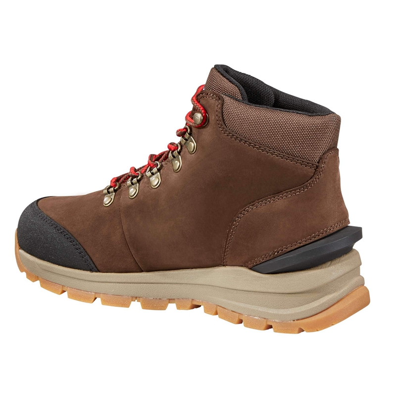 Dark Brown Women Carhartt Gilmore Waterproof Hiking Boots | HNV-874612