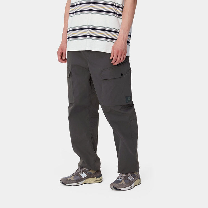 Dark Grey Men Carhartt Balto Pants | RNG-014529