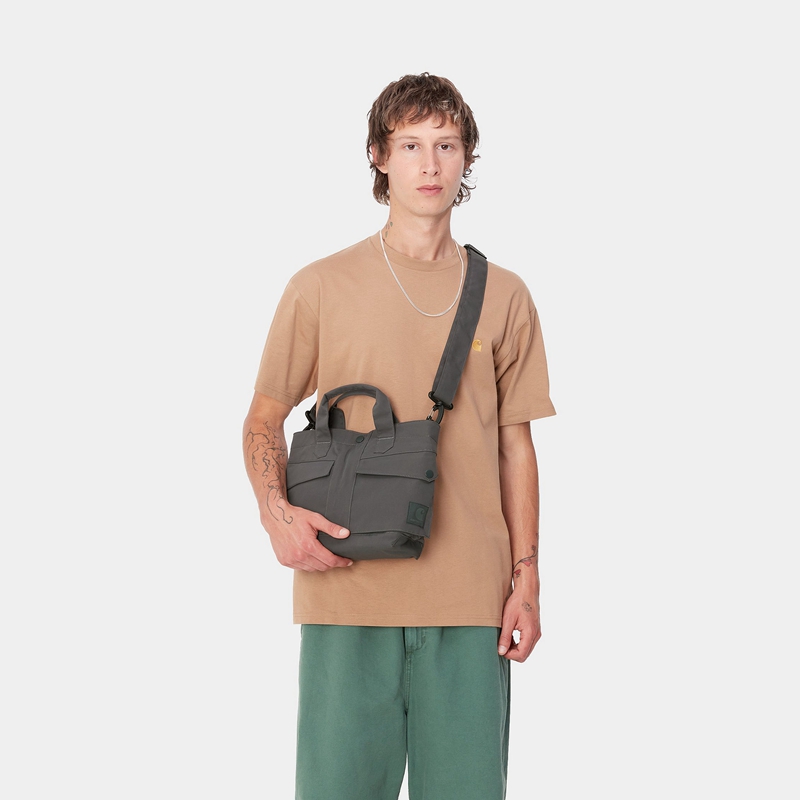 Dark Grey Men Carhartt Crossbody Bags | VSM-804572