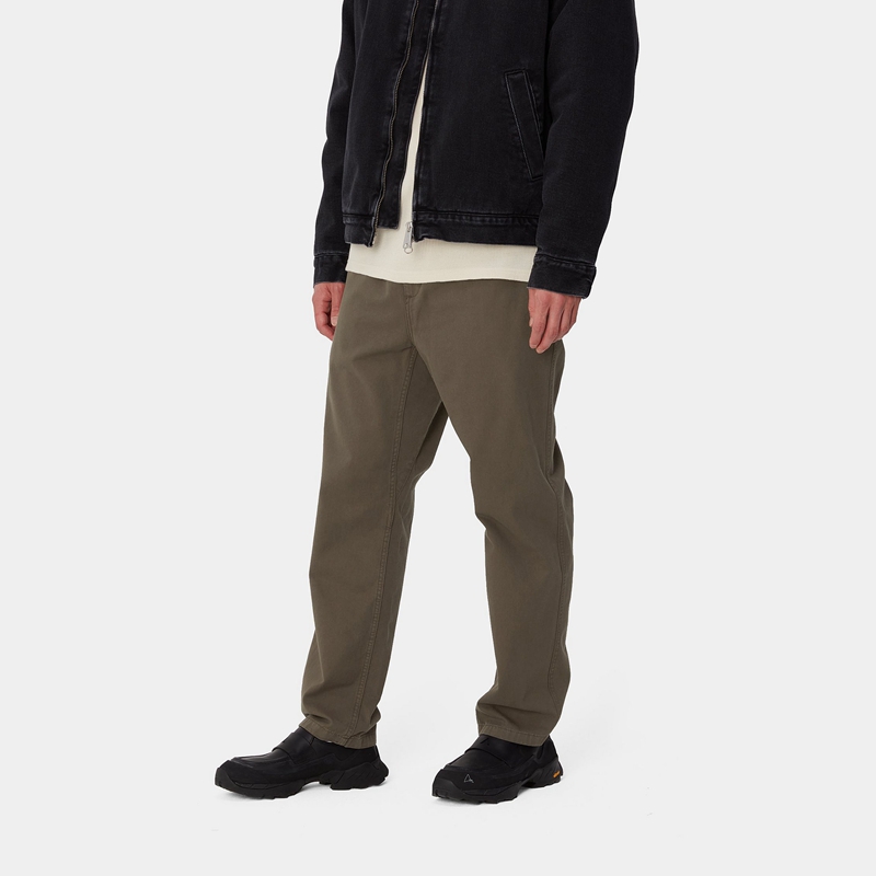 Dark Grey Men Carhartt Flint Pants | VTX-046517