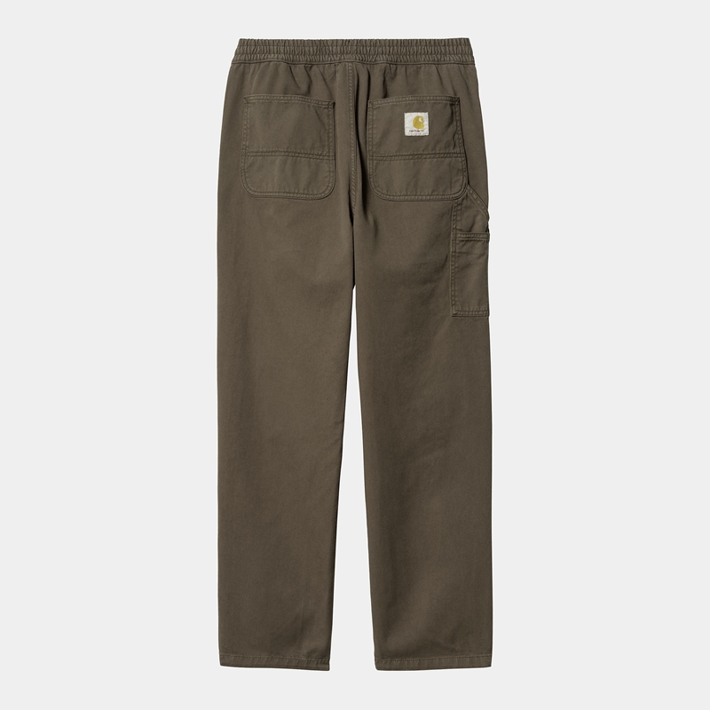 Dark Grey Men Carhartt Flint Pants | VTX-046517