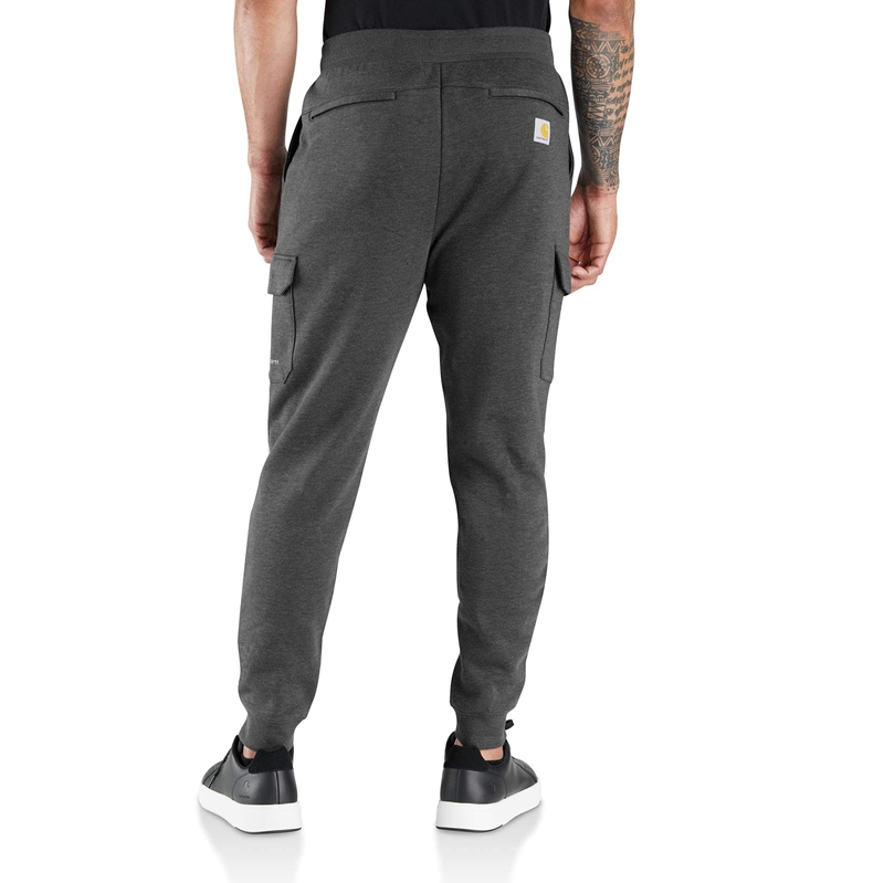 Dark Grey Men Carhartt Force® Relaxed Fit Sweatpants | FRH-960845