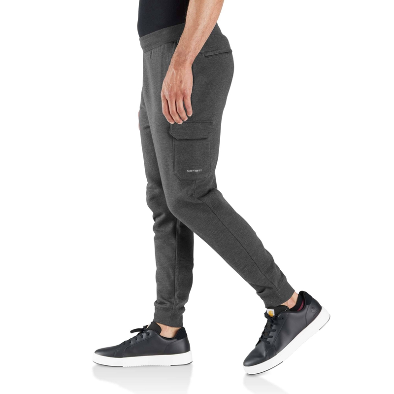 Dark Grey Men Carhartt Force® Relaxed Fit Sweatpants | FRH-960845