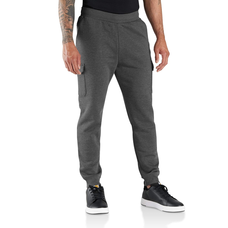 Dark Grey Men Carhartt Force® Relaxed Fit Sweatpants | FRH-960845