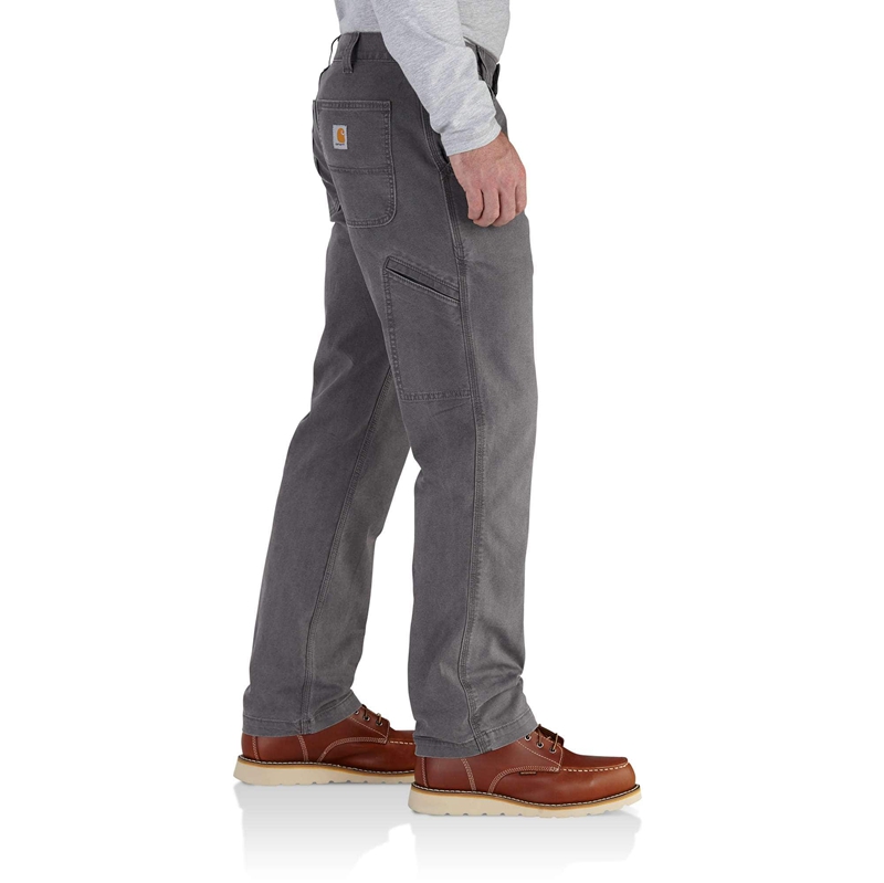 Dark Grey Men Carhartt Work Pants | OBZ-825314