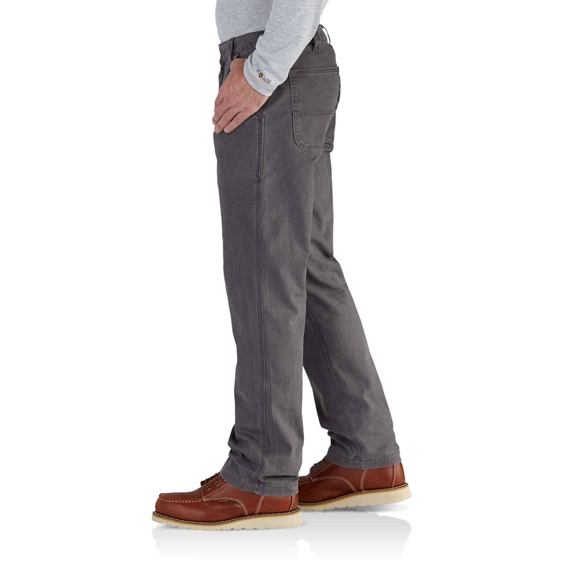 Dark Grey Men Carhartt Work Pants | OBZ-825314