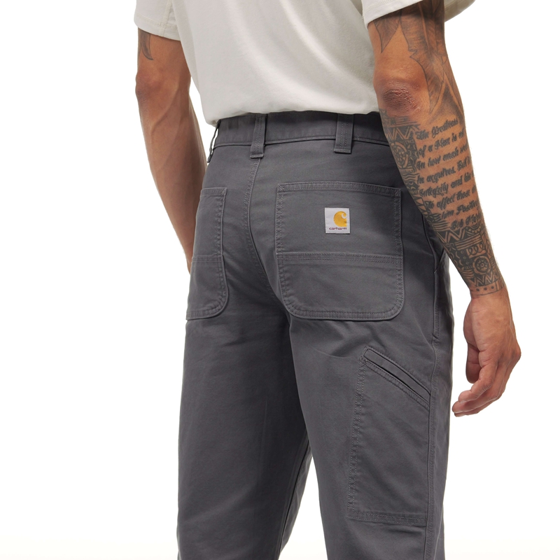 Dark Grey Men Carhartt Work Pants | OBZ-825314