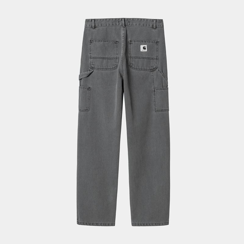 Dark Grey Women Carhartt Pierce Straight Pants | XLG-197684