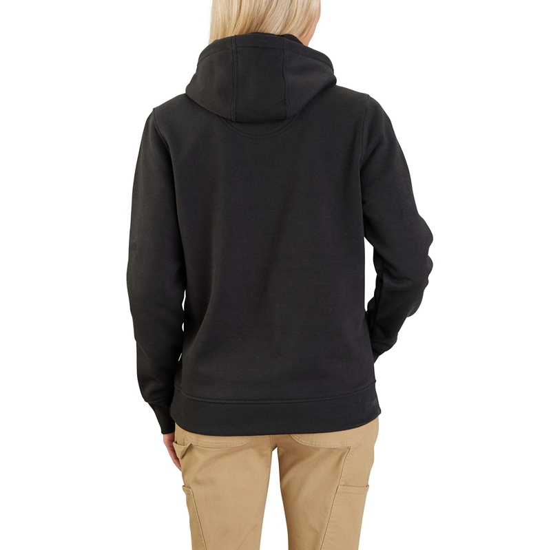 Dark Grey Women Carhartt Rain Defender® Relaxed Fit Midweight Sweatshirt | CVT-819762