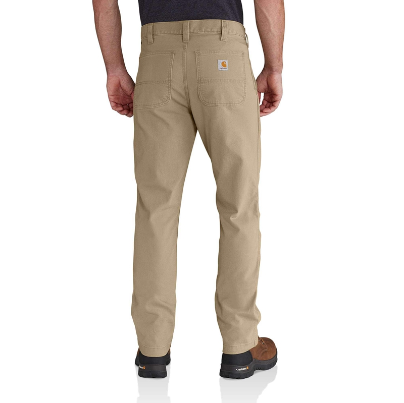 Dark Khaki Men Carhartt 5-Pocket Pants | EMQ-390671