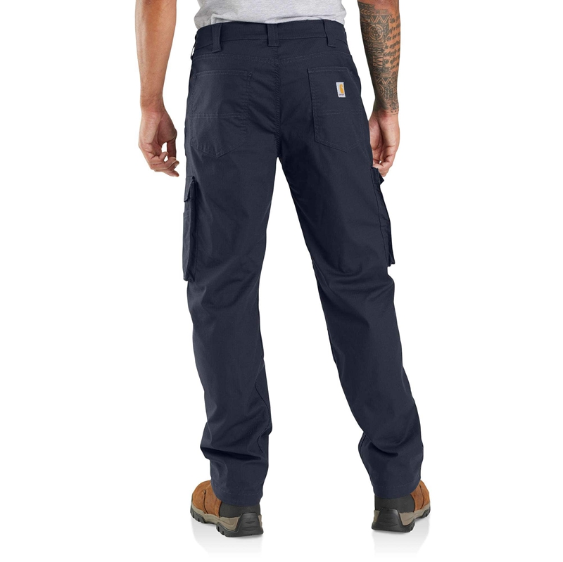 Dark Khaki Men Carhartt Force® Relaxed Fit Ripstop Cargo Work Pants | GRK-613290