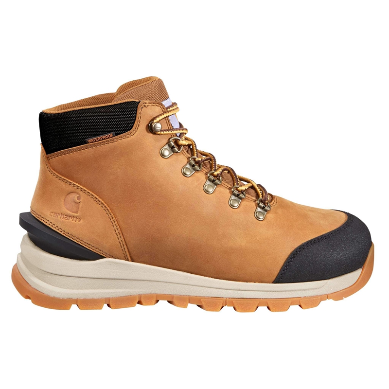 Gold Men Carhartt Gilmore Waterproof Hiking Boots | DSU-685023