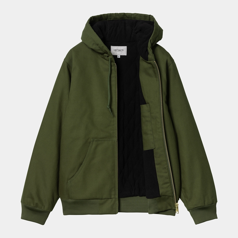 Green Men Carhartt Active Winter Jackets | UIX-782109