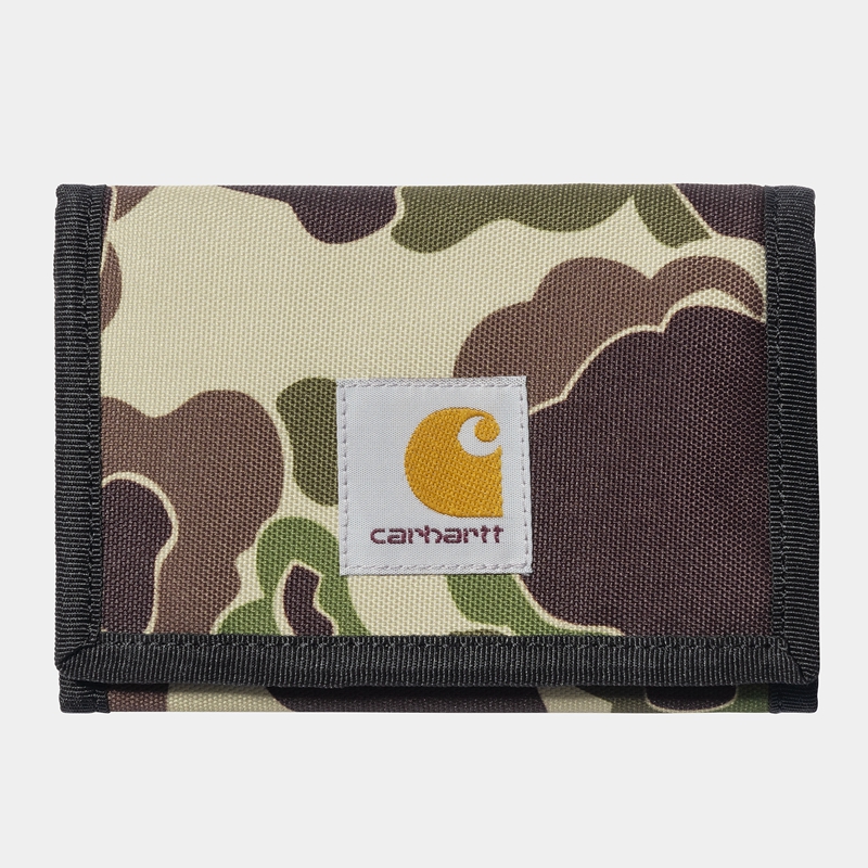 Green Men Carhartt Alec Wallets | YSL-194036