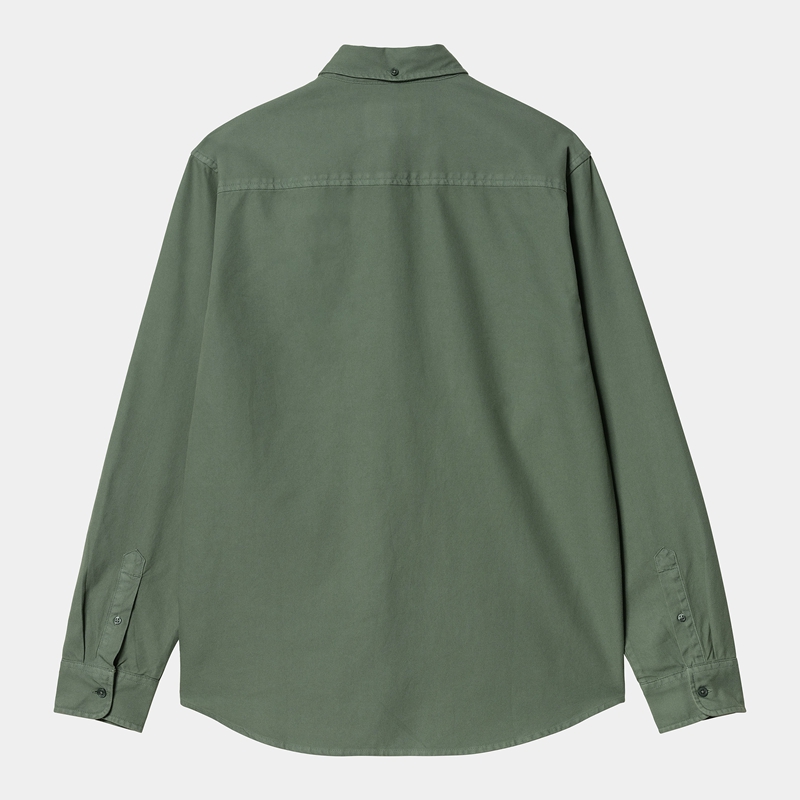 Green Men Carhartt Bolton Shirts | ZAM-713546