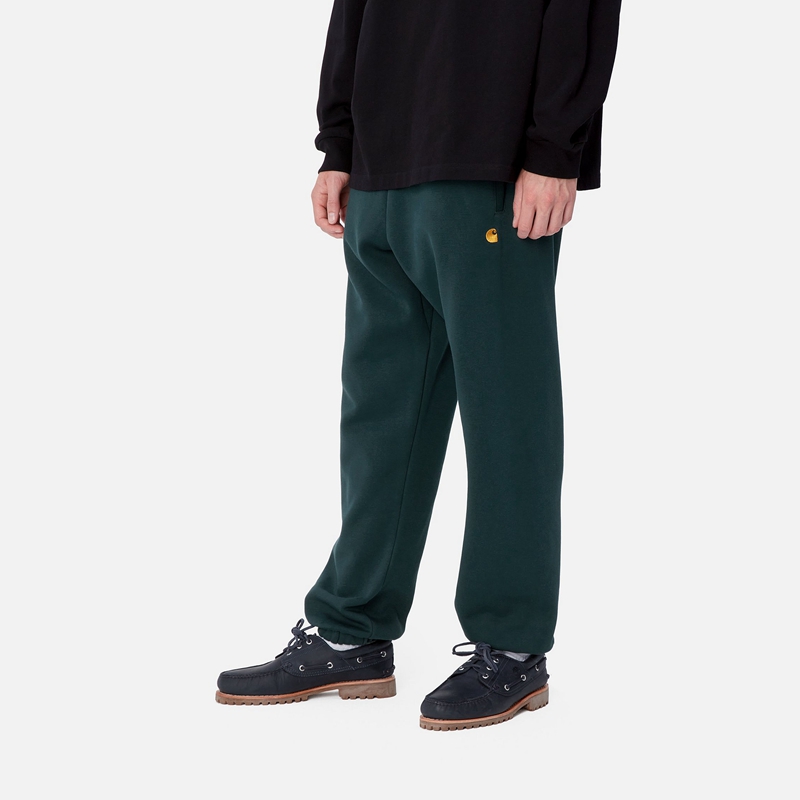 Green Men Carhartt Chase Pants | LBU-561093