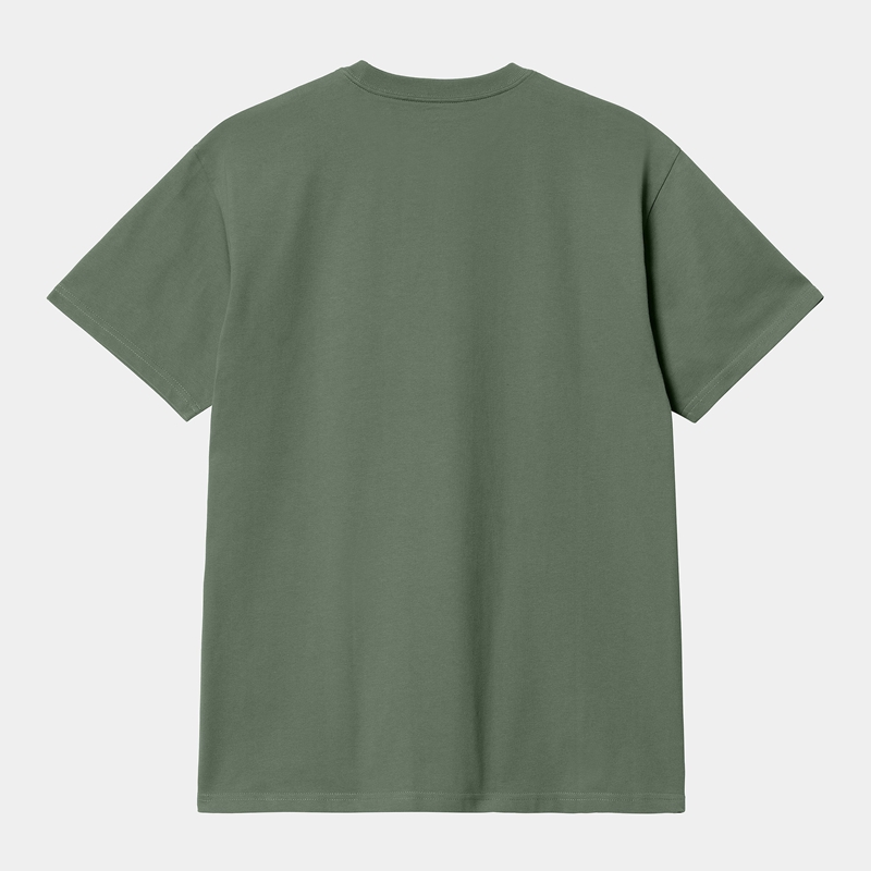 Green Men Carhartt Chase T-Shirt | GET-763215