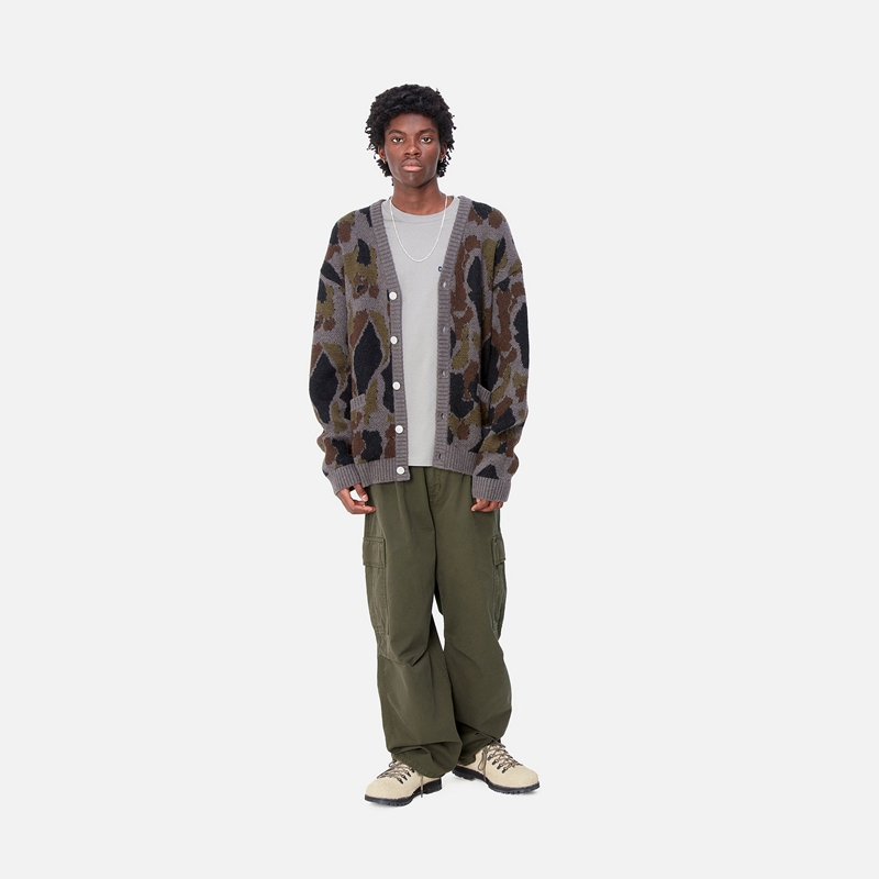 Green Men Carhartt Cole Cargo Pants | IKJ-502867