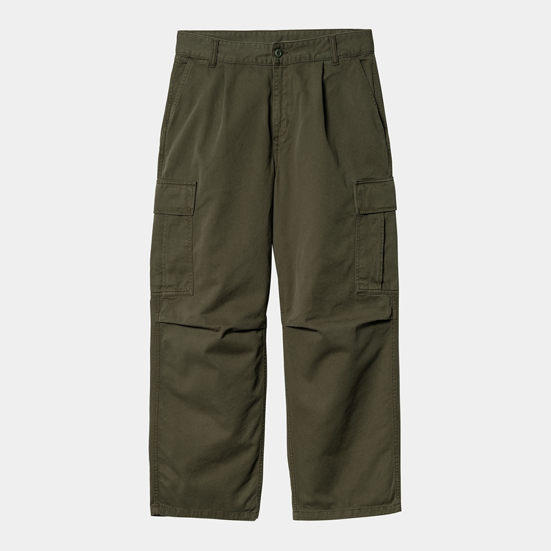 Green Men Carhartt Cole Cargo Pants | IKJ-502867