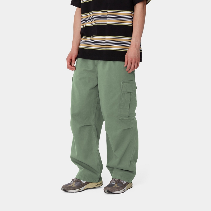 Green Men Carhartt Cole Cargo Pants | KXW-617803