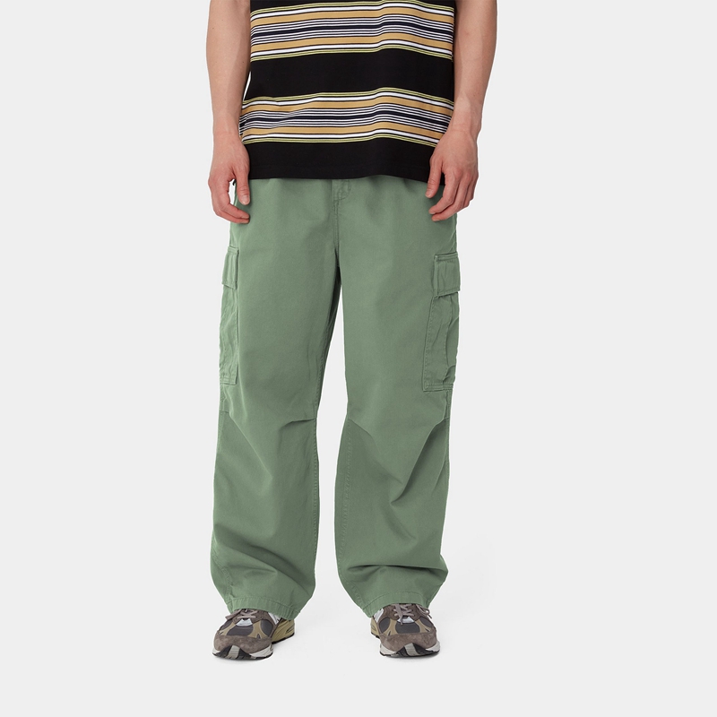 Green Men Carhartt Cole Cargo Pants | KXW-617803