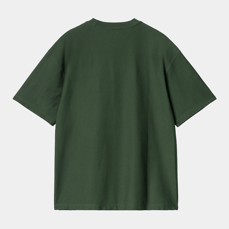 Green Men Carhartt Dawson T-Shirt | PSX-982765