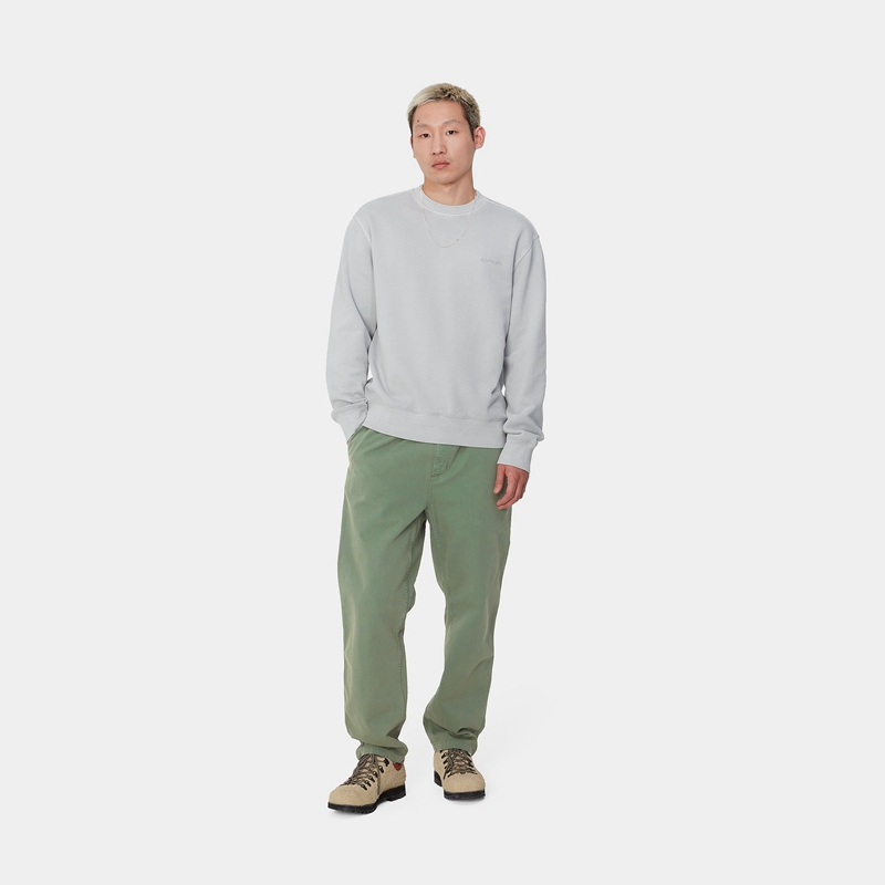 Green Men Carhartt Flint Pants | MWS-375428