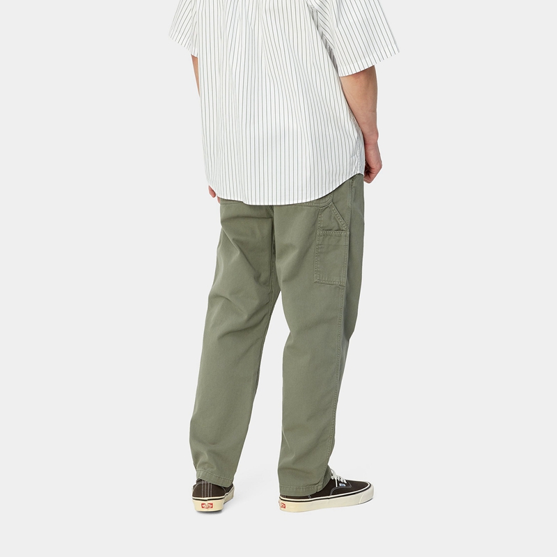 Green Men Carhartt Flint Pants | TWS-528719