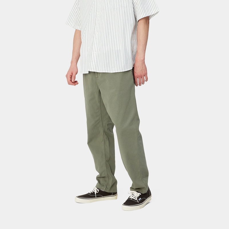 Green Men Carhartt Flint Pants | TWS-528719