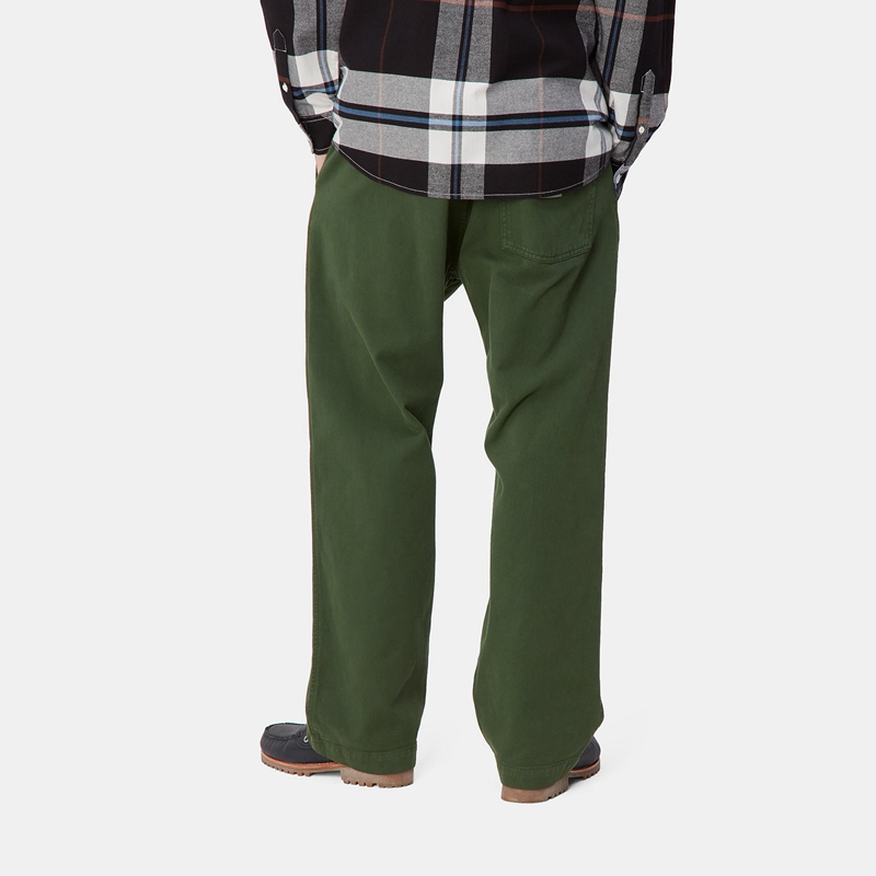 Green Men Carhartt Floyde Pants | JKQ-435976