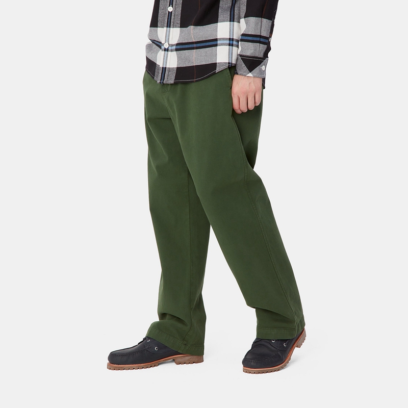 Green Men Carhartt Floyde Pants | JKQ-435976